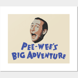 Pee Wee's - Big Adventure // Vintage Fan Art Posters and Art